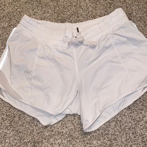 White lulu shorts